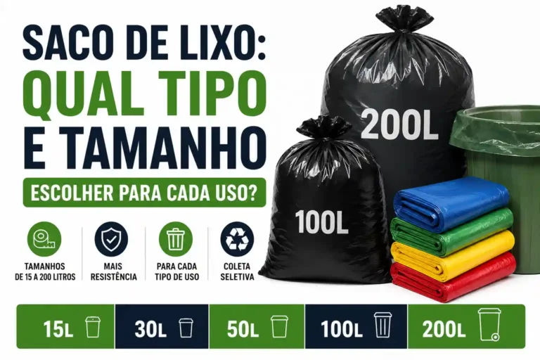 Saco de Lixo Tamanhos