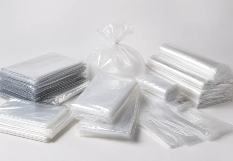 Sacolas plásticas tipo camiseta