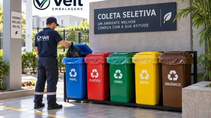 Lixeiras de reciclagem