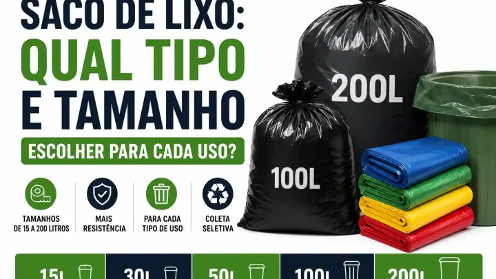 Saco de Lixo Tamanhos